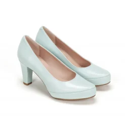 Fluchos BLESA D5794 Zapato de Tacón Azul Fashion