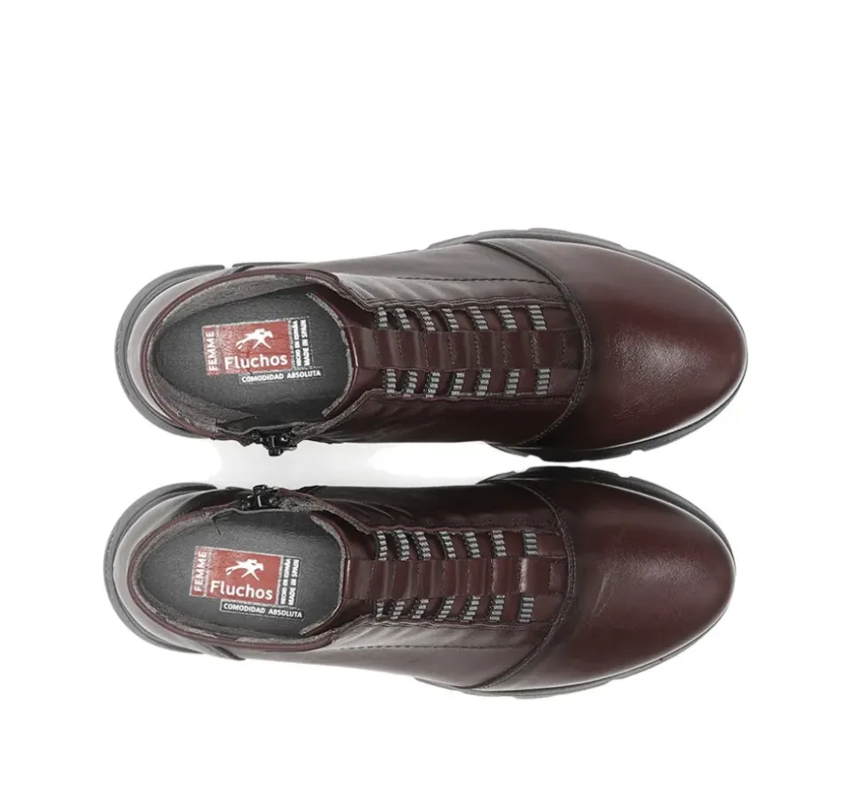Fluchos BONA F1358 Botín Burdeos Outlet