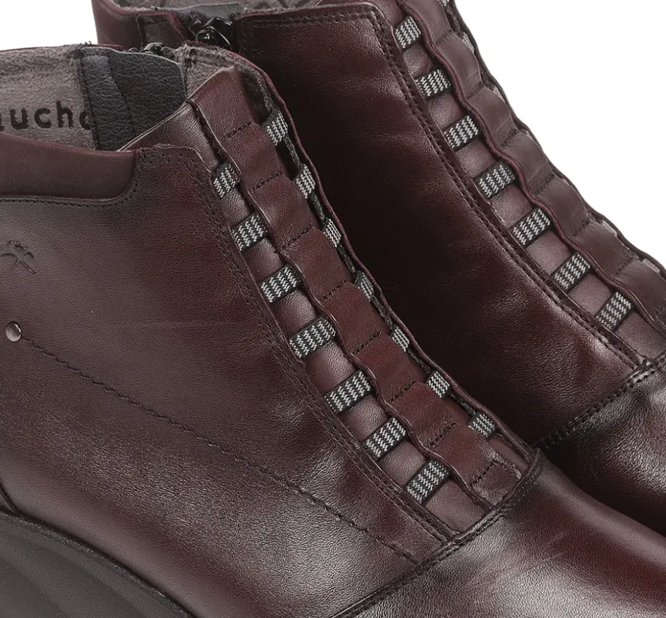 Fluchos BONA F1358 Botín Burdeos Outlet