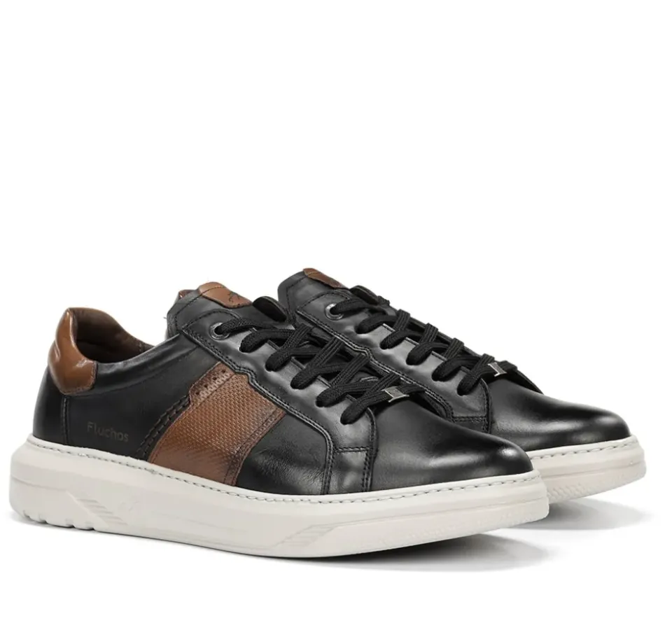 Fluchos BOSTON F2043 Deportivo Negro Fashion