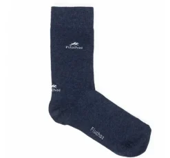 Fluchos CA0009 Calcetines Largos Rayas y Azul Discount