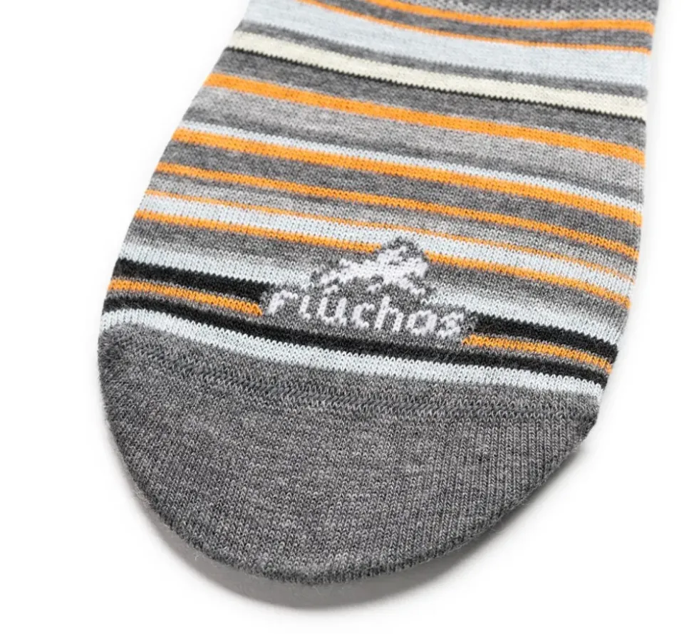 Fluchos CA0002 Pinkies Rayas y Gris New