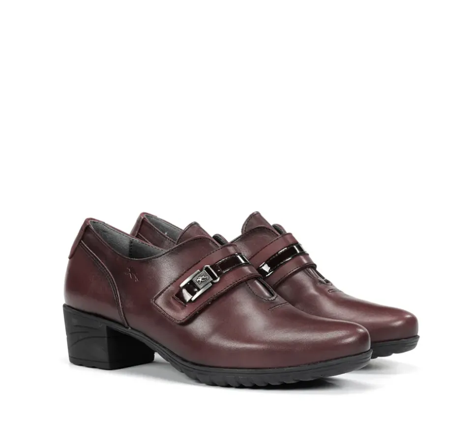 Fluchos CHARIS F0587 ZapatodeTacón Burdeos Fashion