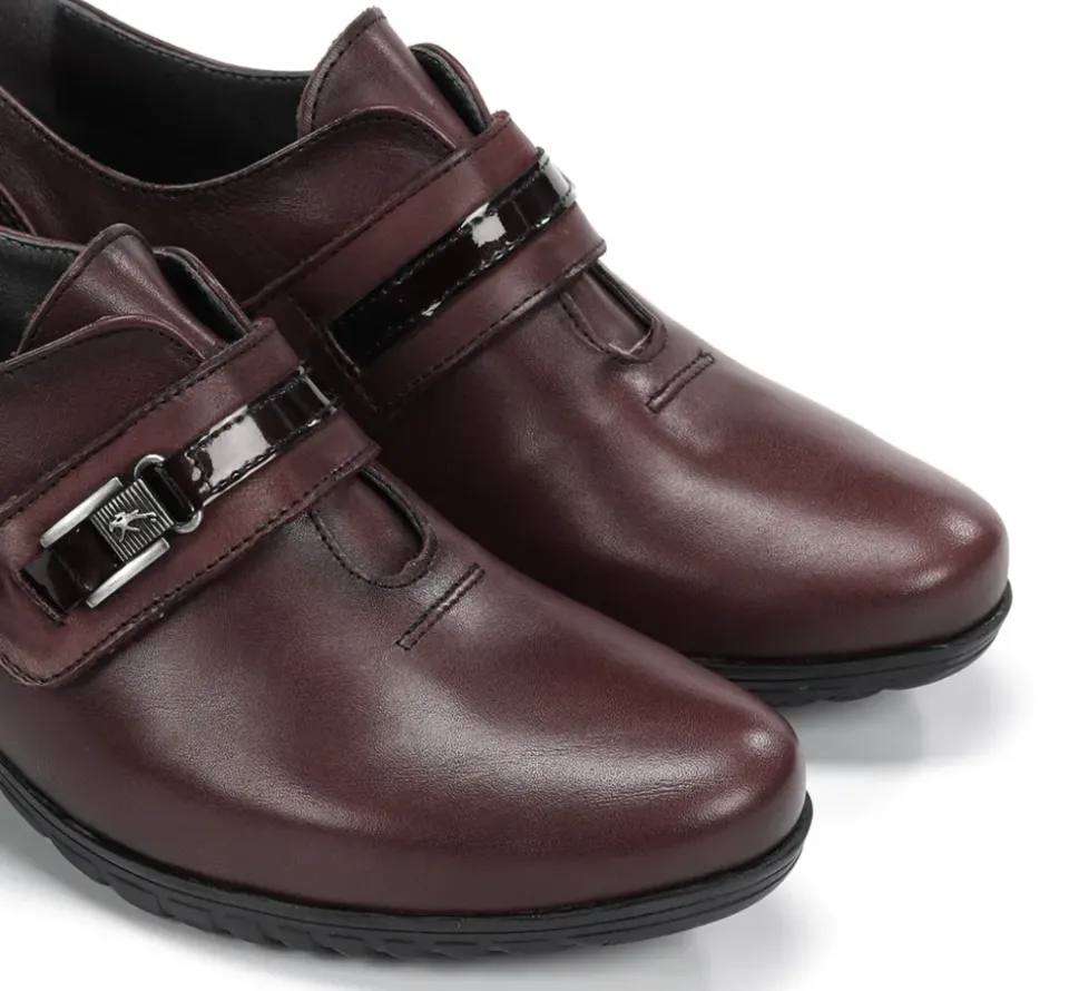 Fluchos CHARIS F0587 ZapatodeTacón Burdeos Fashion