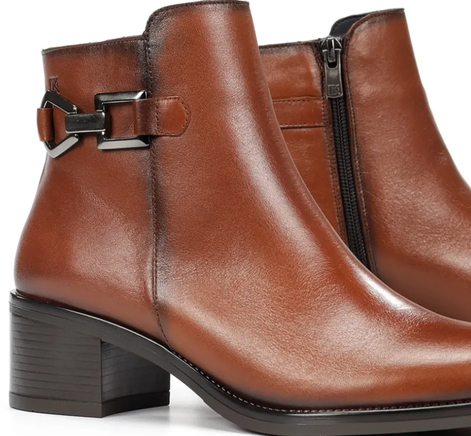 Fluchos CHIARA D9347 Botín Marrón Clearance