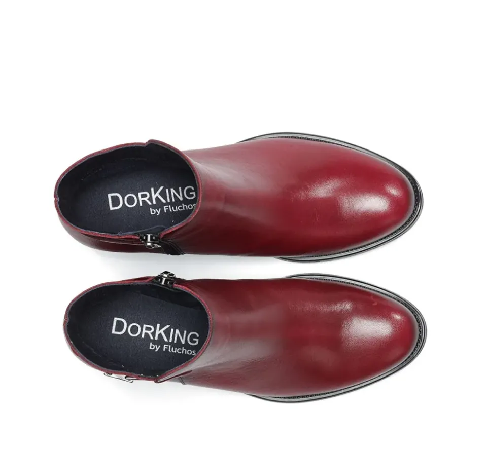 Fluchos CHIARA D9347 Botín Rojo Clearance