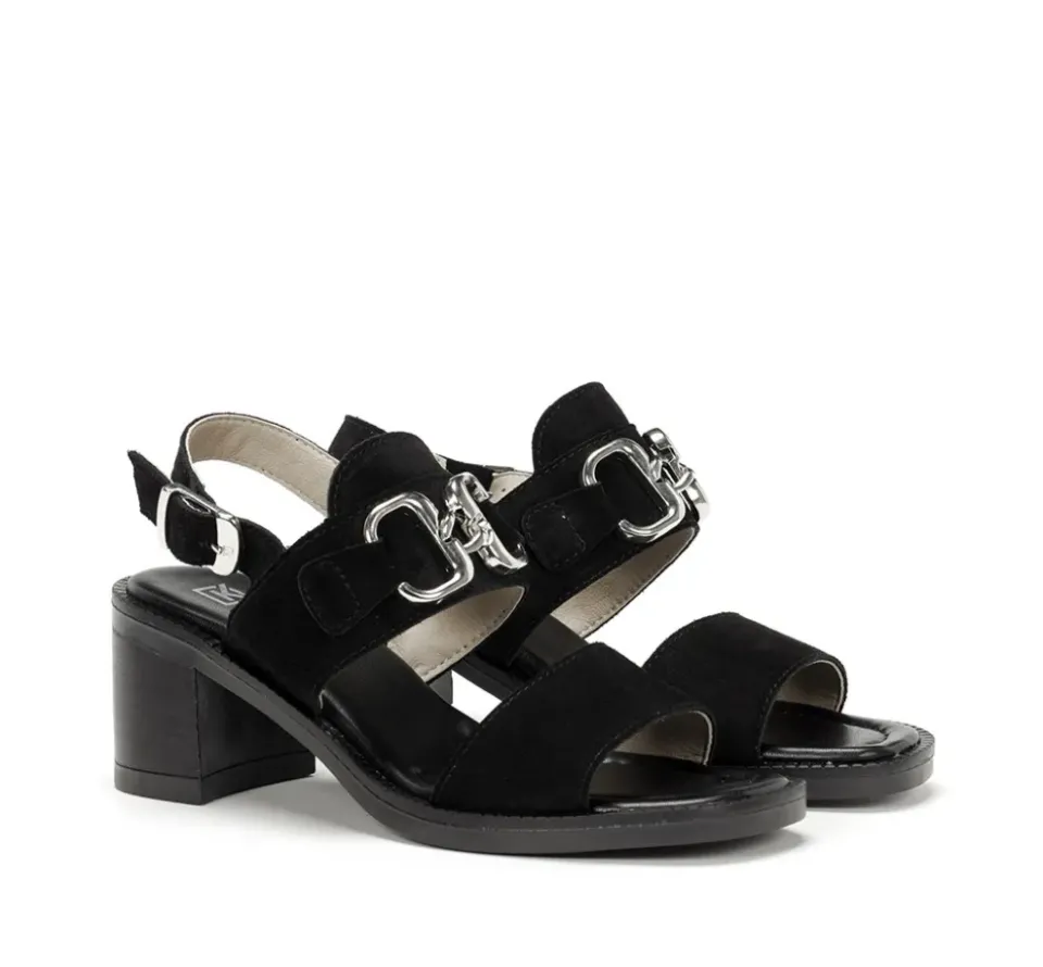 Fluchos CIRCUS D9065 Sandalia Negra Clearance