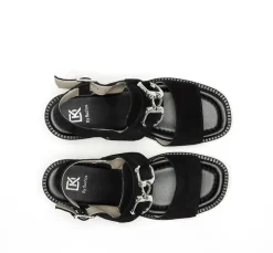 Fluchos CIRCUS D9065 Sandalia Negra Clearance