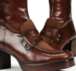 Fluchos CRISTEL D9158 Botín Marrón Sale