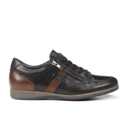Fluchos DANIEL F1281 Zapato Con Cordoness Negro Outlet