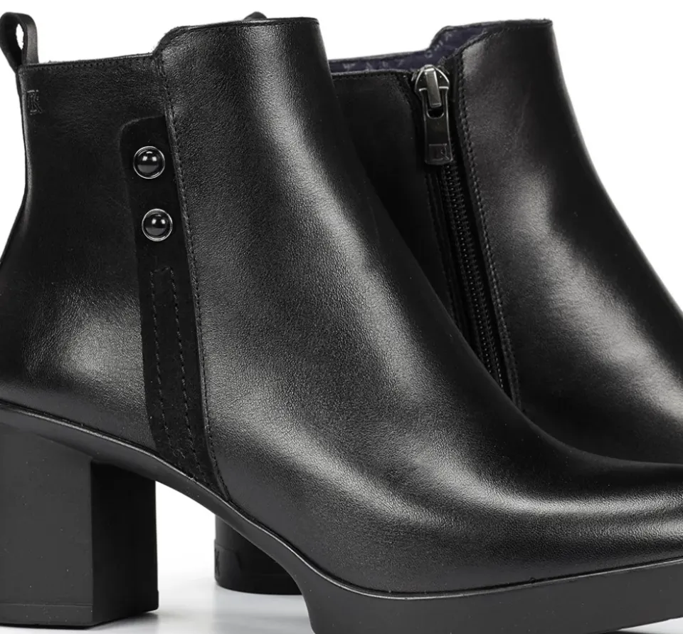 Fluchos ELITE D9423 Botín Negro Hot