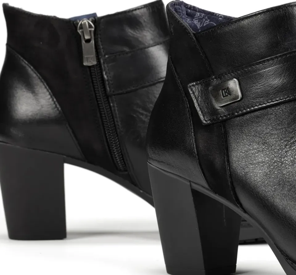 Fluchos EVELYN D9111 Botín Negro Clearance