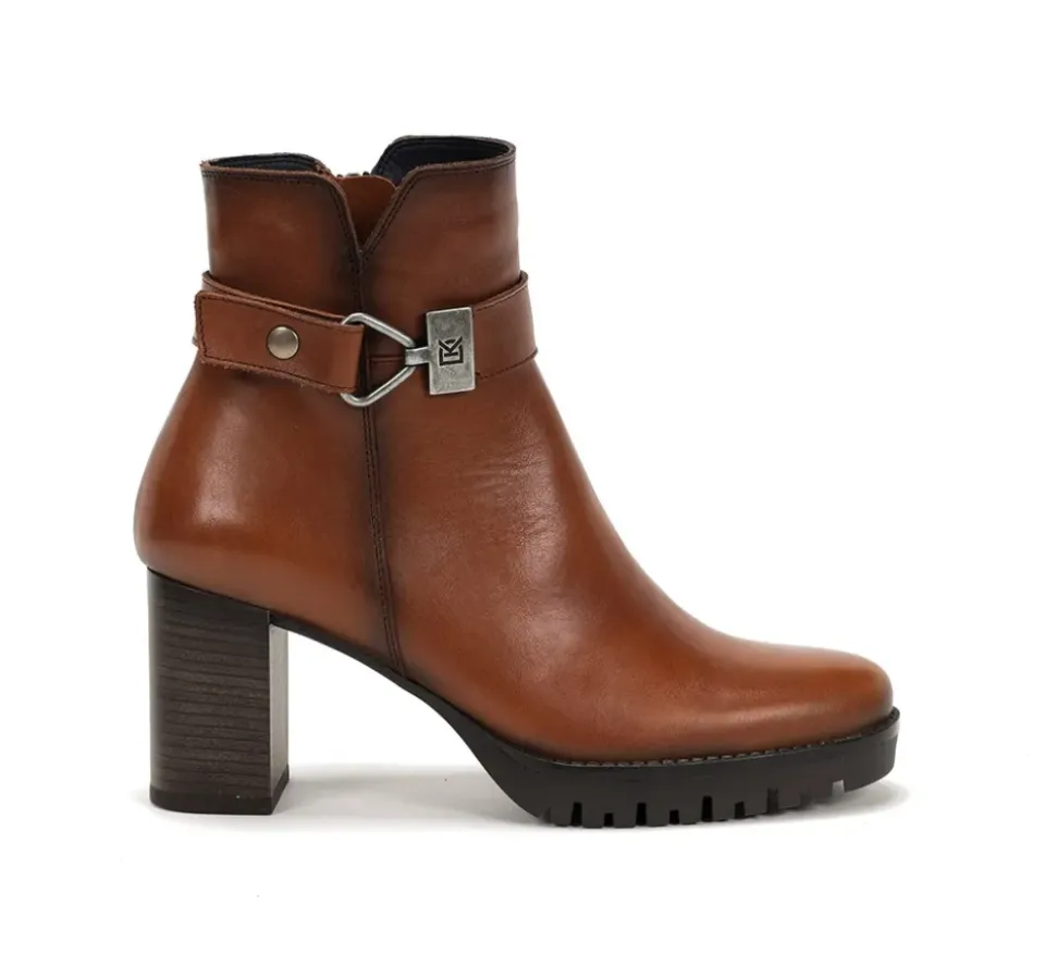 Fluchos EVIE D8961 Botín Marrón Outlet