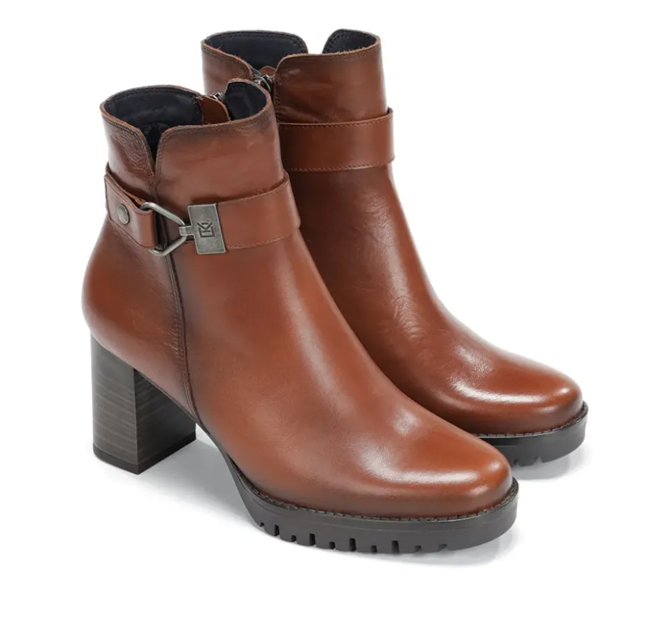 Fluchos EVIE D8961 Botín Marrón Outlet
