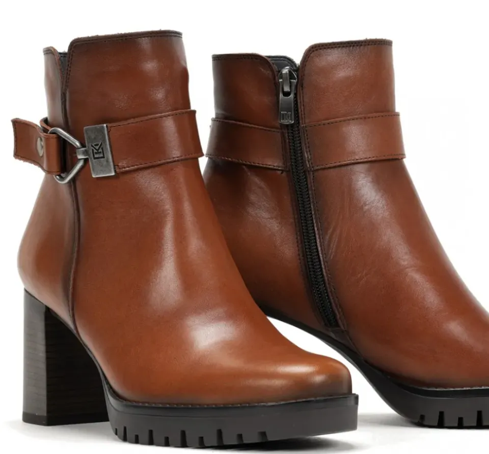 Fluchos EVIE D8961 Botín Marrón Outlet
