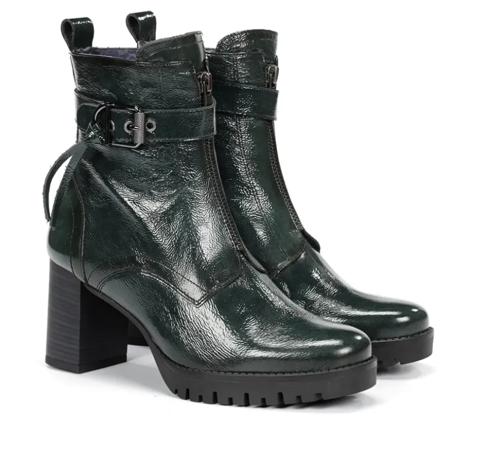 Fluchos EVIE D9163 Botín Verde Clearance