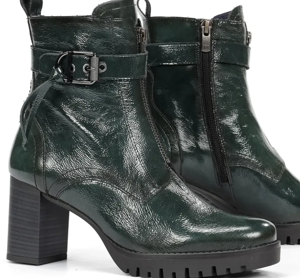 Fluchos EVIE D9163 Botín Verde Clearance