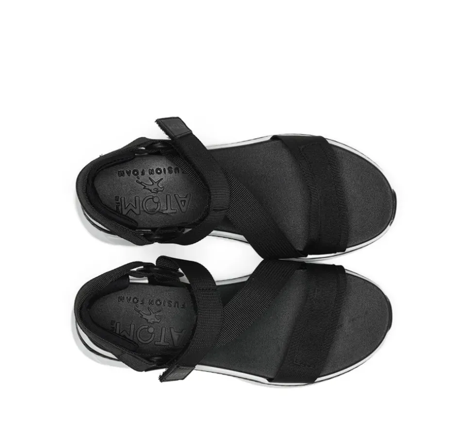 Fluchos FUSION AT104 Sandalia Negra Clearance