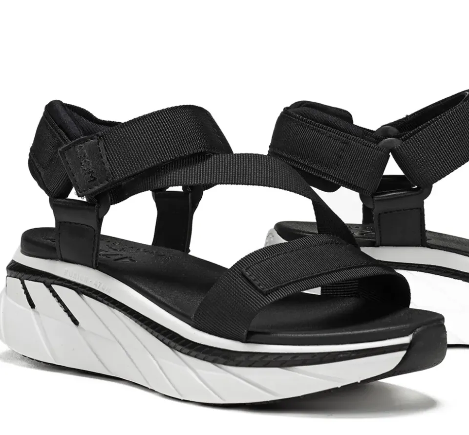 Fluchos FUSION AT104 Sandalia Negra Clearance
