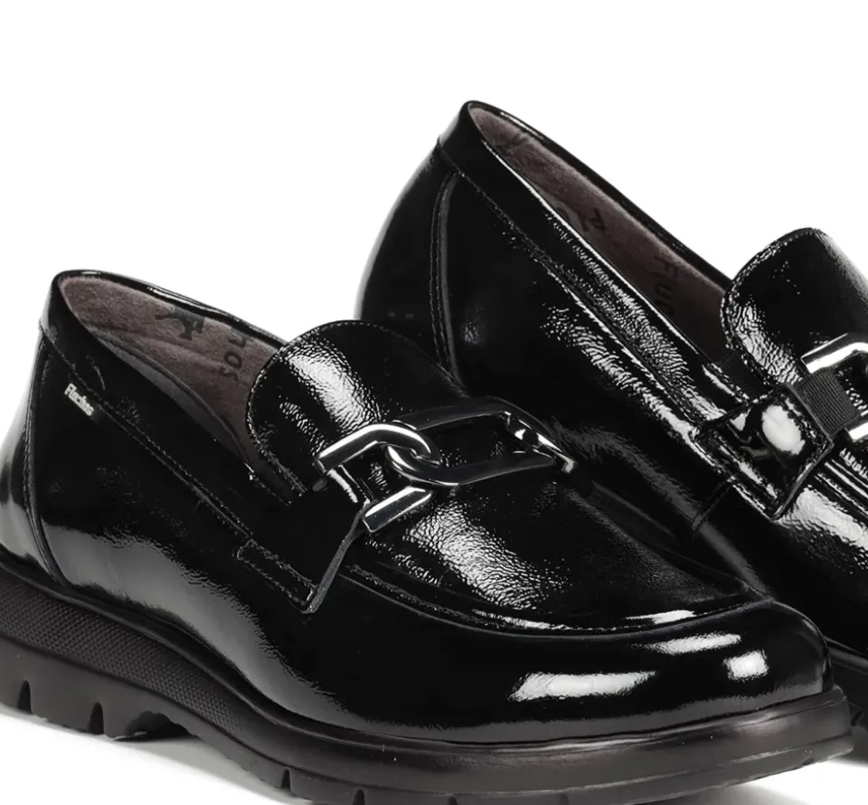 Fluchos GLADIS F1794 Mocasín Negro Outlet