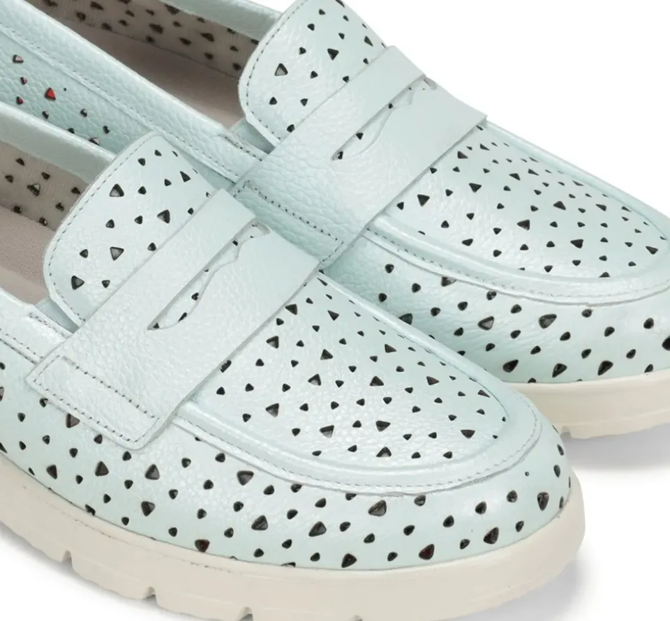 Fluchos GLADIS F1685 Mocasín Verde Clearance