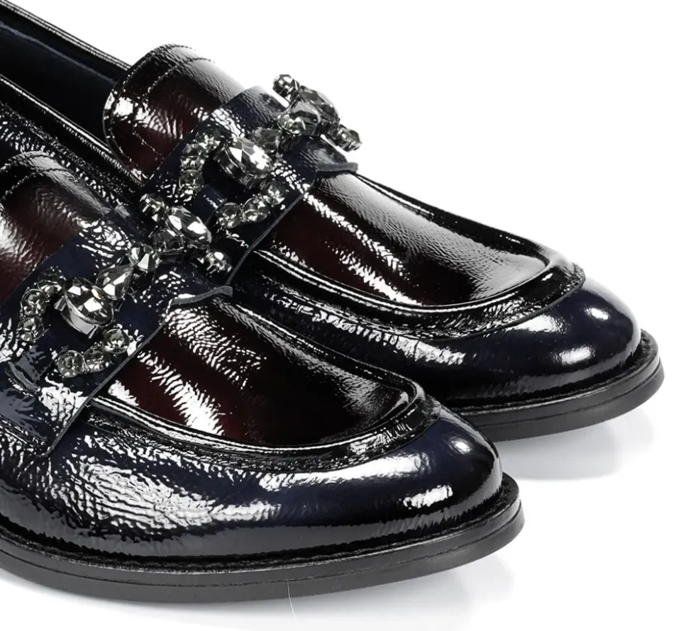 Fluchos HARVARD D9118 Mocasín Azul Discount