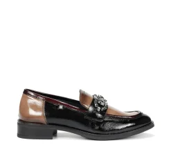 Fluchos HARVARD D9118 Mocasín Negro Fashion
