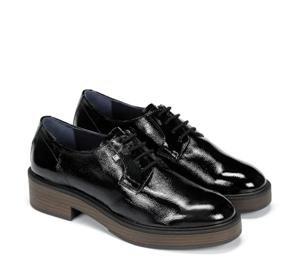 Fluchos IDALY D9387 Mocasín Negro Sale