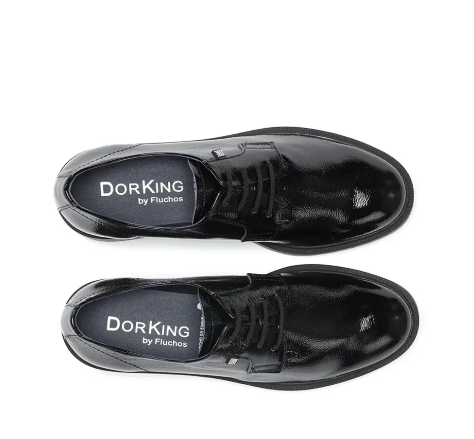 Fluchos IDALY D9387 Mocasín Negro Sale