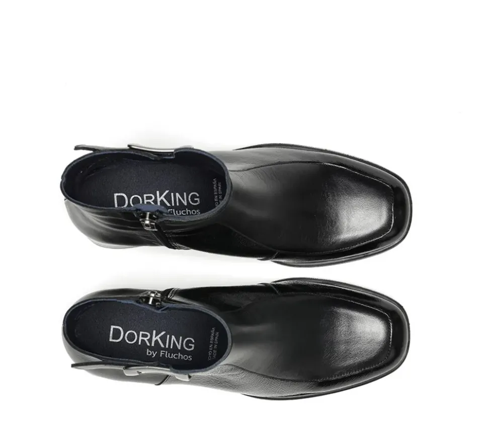 Fluchos IKIA D9199 Botín Negro Fashion