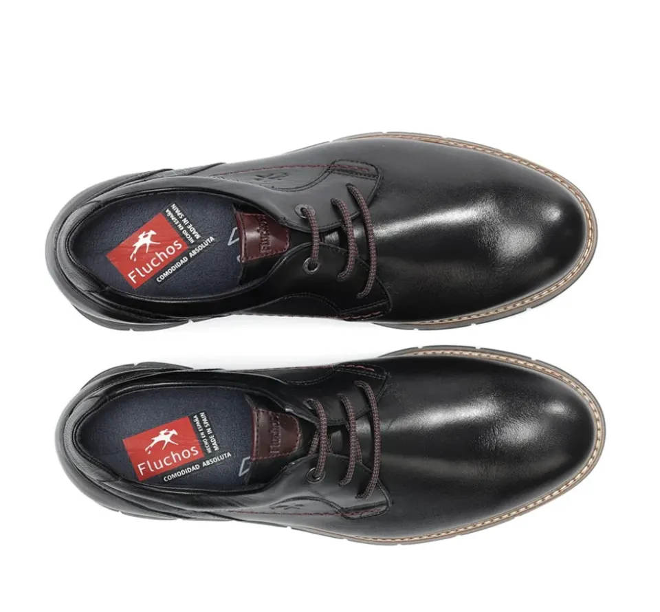 Fluchos KIRO F0974 Zapato Negro Fashion