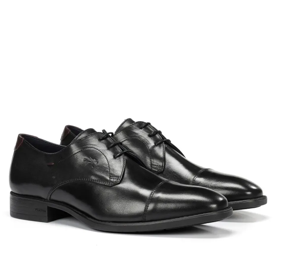 Fluchos LUKE F1055 Zapato Negro New