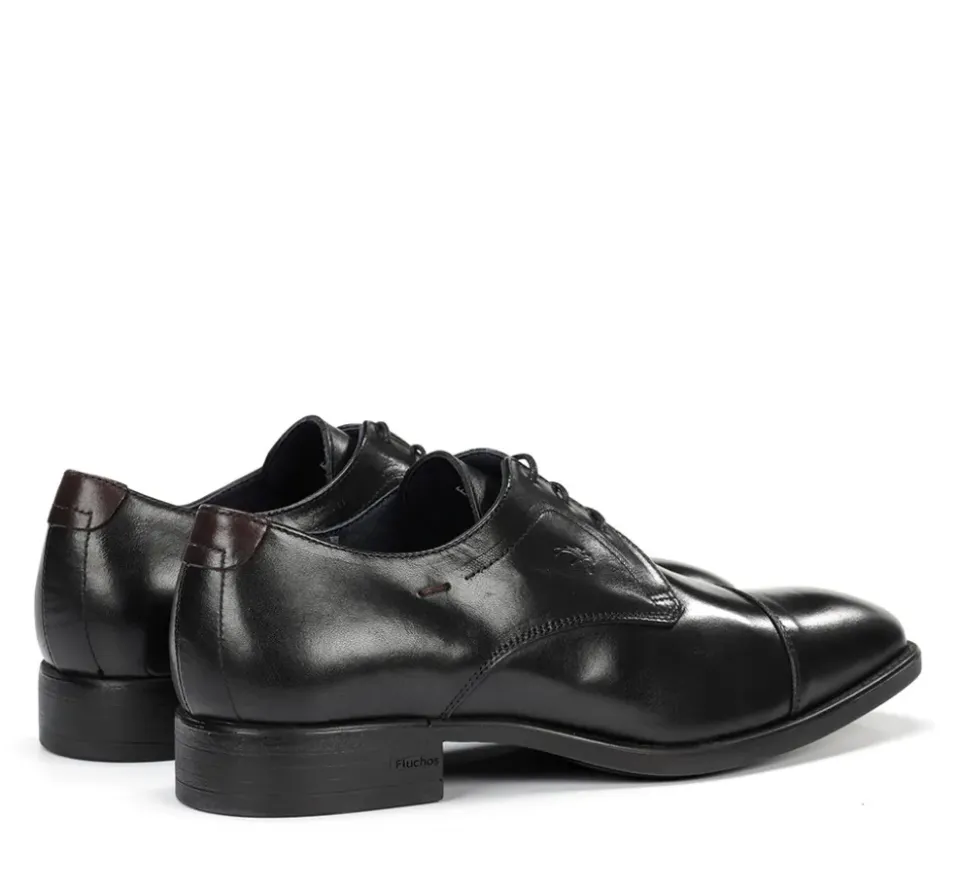 Fluchos LUKE F1055 Zapato Negro New