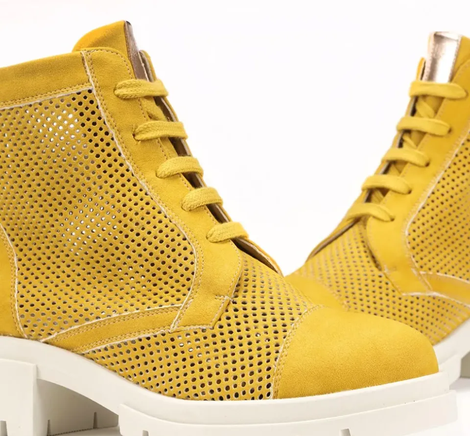 Fluchos NIDUS D8734 Botín Amarillo New