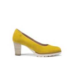 Fluchos OPIUM D8131 ZapatodeTacón Amarillo Fashion