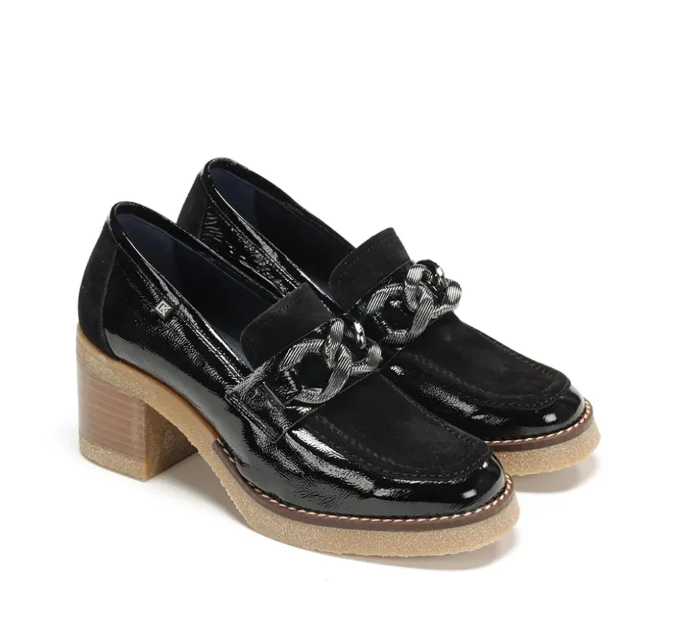 Fluchos OPRAH D9193 Mocasín Negro Best
