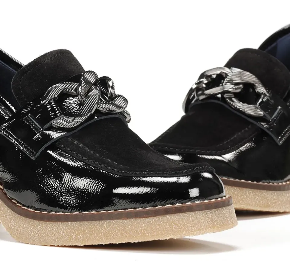 Fluchos OPRAH D9193 Mocasín Negro Best