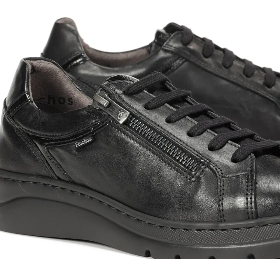 Fluchos POMPAS F1666 Deportivo Negro Fashion