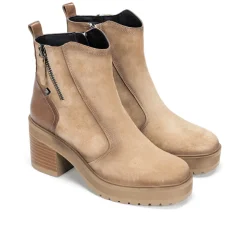 Fluchos SARAH D9353 Botín Taupe Fashion