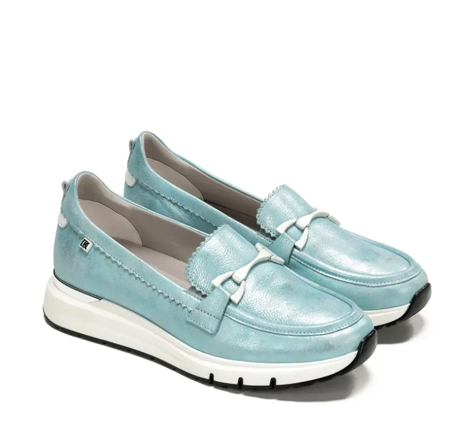 Fluchos SERENA D9047 Mocasín Azul Discount