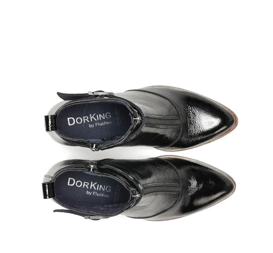 Fluchos THAIS D8300 Botín Negro Clearance