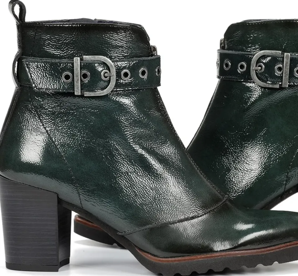 Fluchos THAIS D8300 Botín Verde Outlet