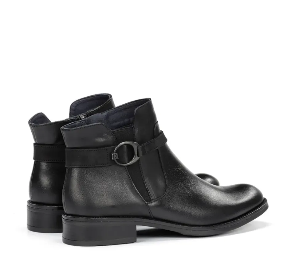 Fluchos TIERRA D8003 Botín Negro Fashion