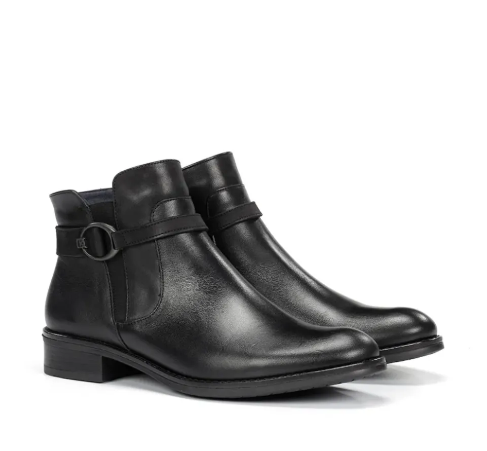 Fluchos TIERRA D8003 Botín Negro Fashion