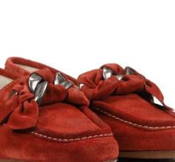 Fluchos TIGRE D8792 Mocasín Rojo New