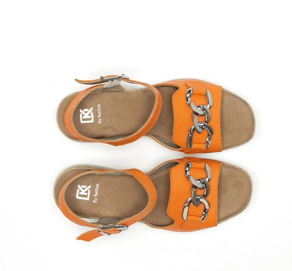 Fluchos UBARI D9034 Sandalia Naranja Best