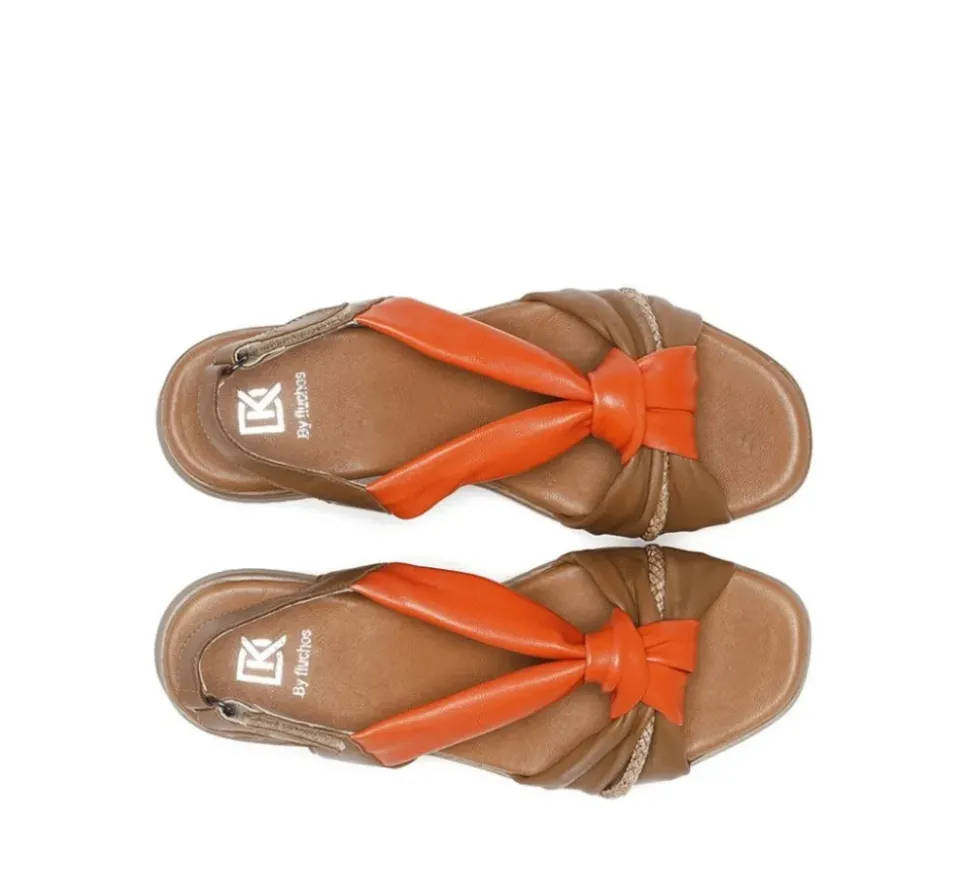 Fluchos UBARI D8714 Sandalia Naranja Clearance