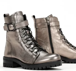 Fluchos WALKING D8837 Botín Plata New