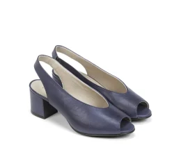 Fluchos XIA D8210 ZapatodeTacón Azul New